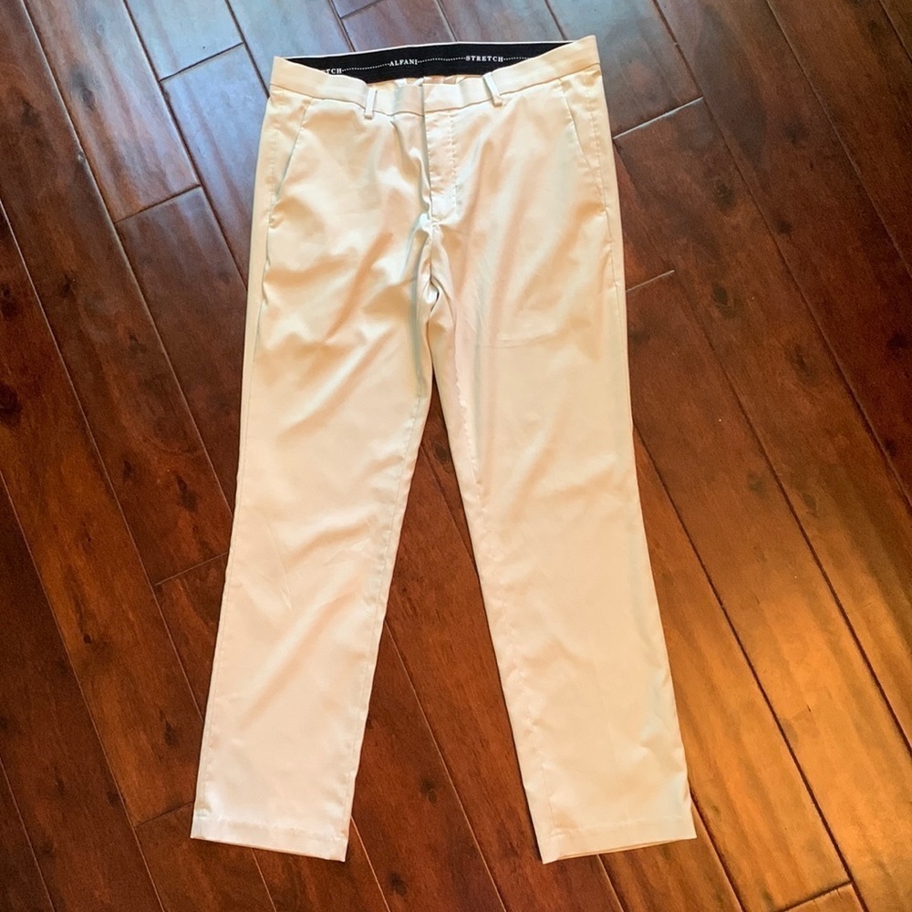 Alfani khaki stretch pants women’s 32/29